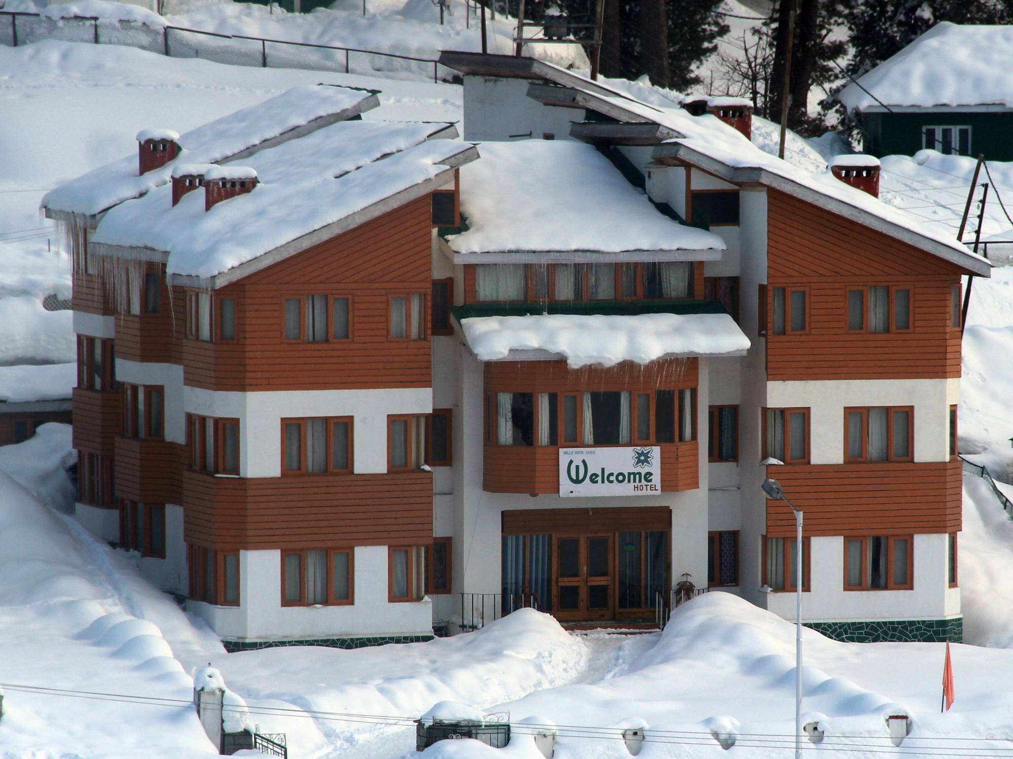 Welcome Hotel Gulmarg Exterior foto